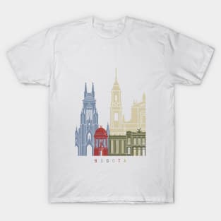 Bogota skyline poster T-Shirt